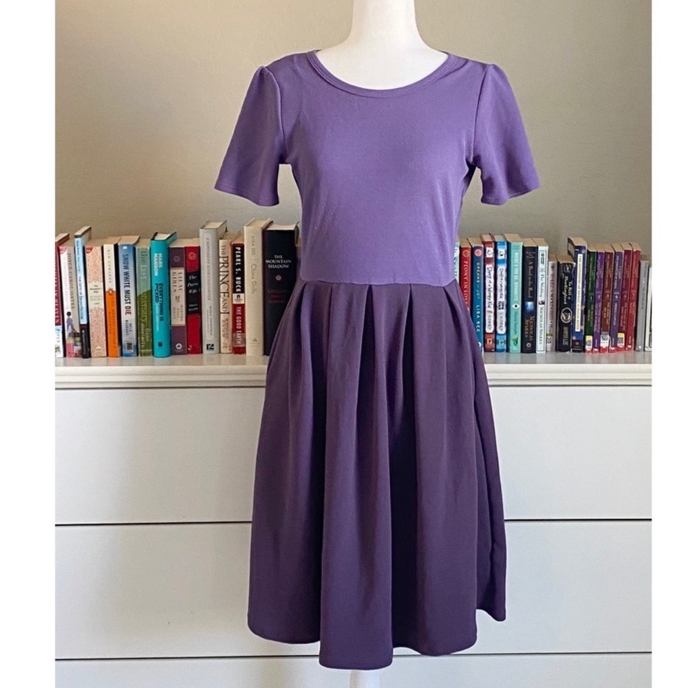 Lularoe | Purple Amelia Dress